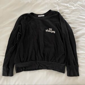 Cozy fleece crew neck